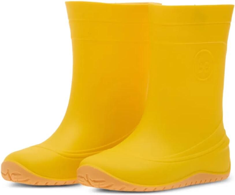 Be Lenka Barefoot regenlaarzen met logo-reliëf Geel - Foto 3
