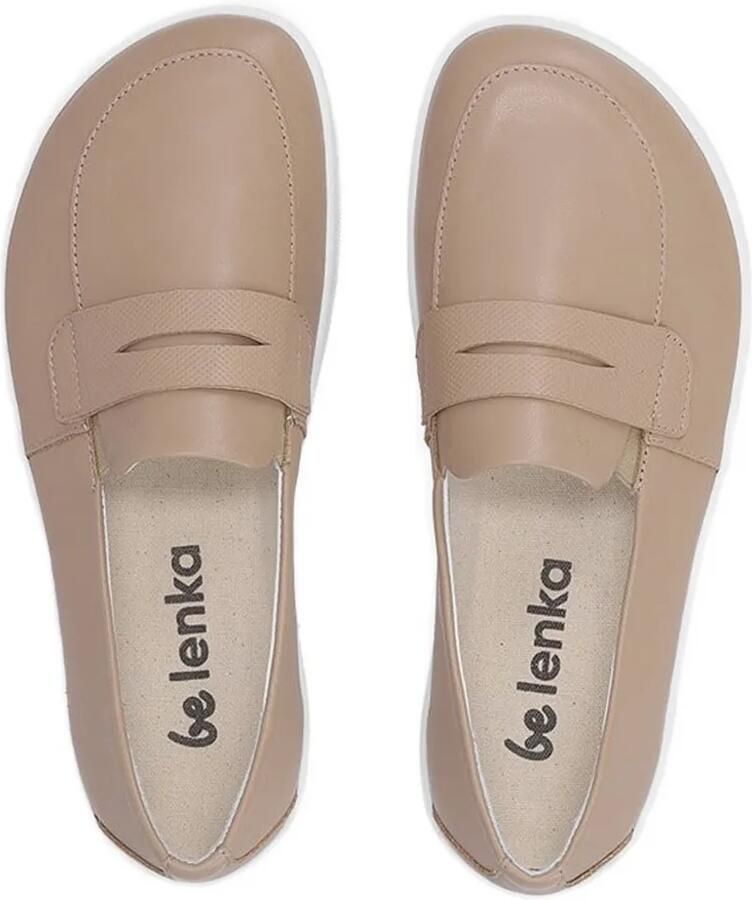 Be Lenka Buena leren penny loafers Bruin - Foto 2