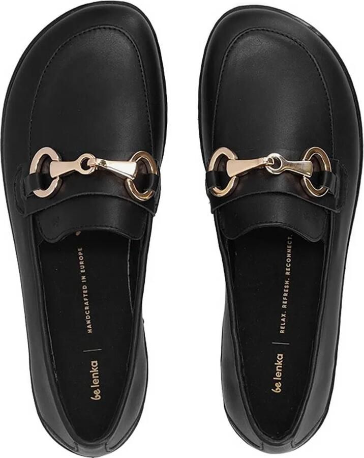 Be Lenka Horsebit leren loafers Zwart - Foto 2