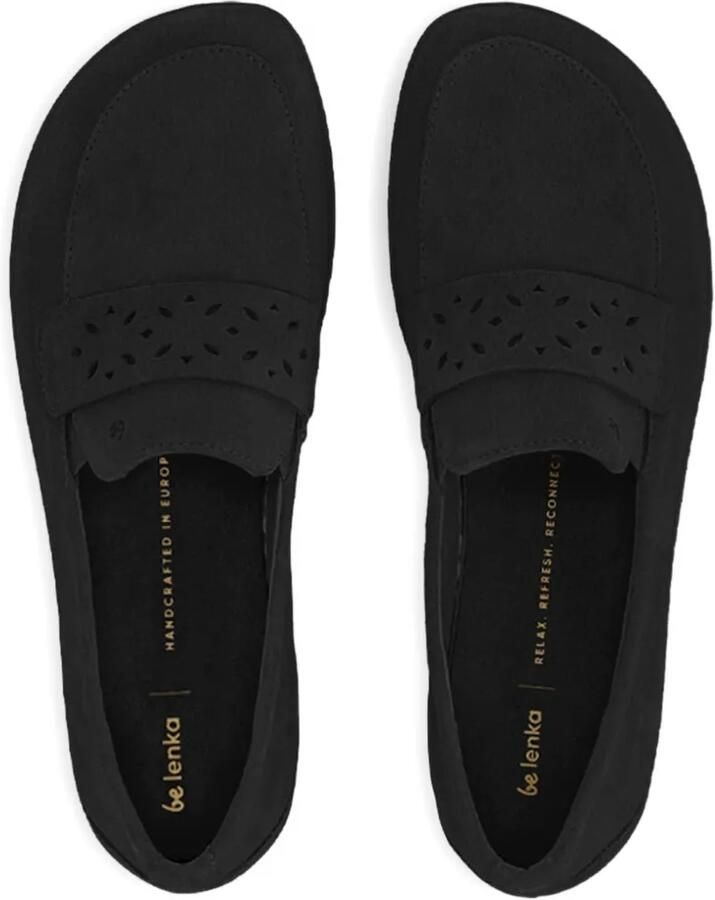 Be Lenka Loafers met uitgesneden details Zwart - Foto 2