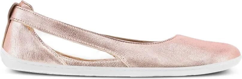Be Lenka Metallic ballerina's met uitgesneden details Roze