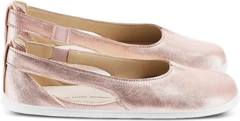 Be Lenka Metallic ballerina's met uitgesneden details Roze - Foto 4