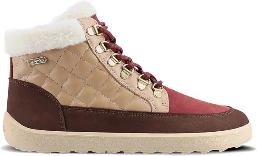Be Lenka Olivia sneakers met lammy afwerking Rood