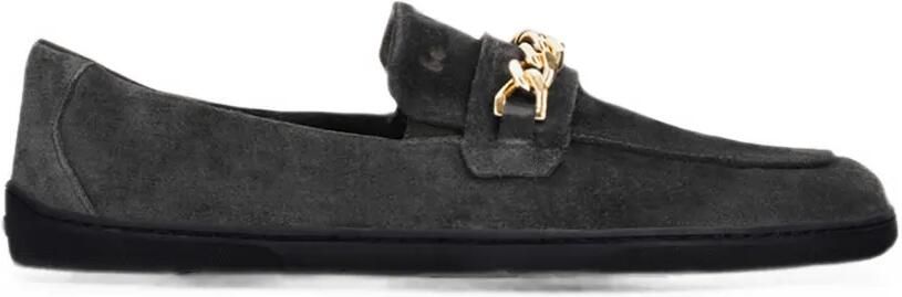 Be Lenka Prestage suède mocassins met schakelketting Grijs