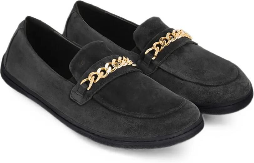Be Lenka Prestage suède mocassins met schakelketting Grijs - Foto 4