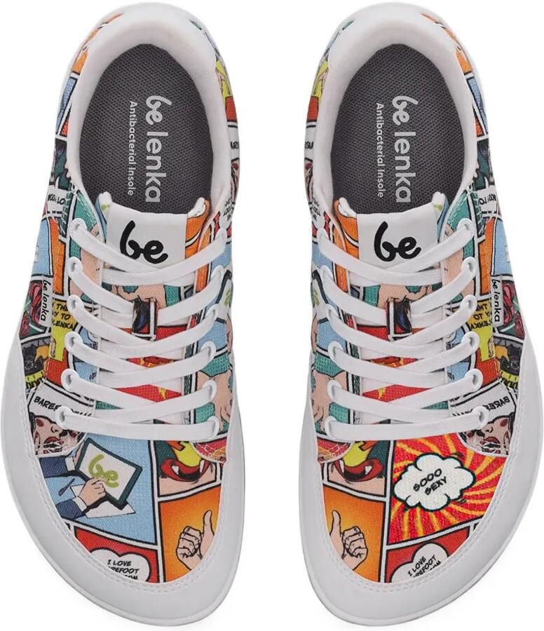Be Lenka Rebound comic-print sneakers Wit - Foto 2
