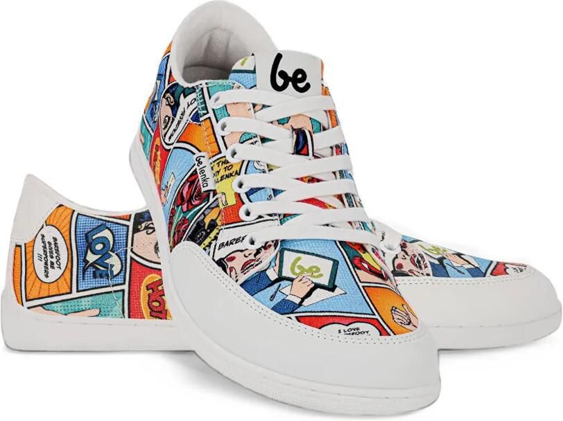 Be Lenka Rebound comic-print sneakers Wit - Foto 3