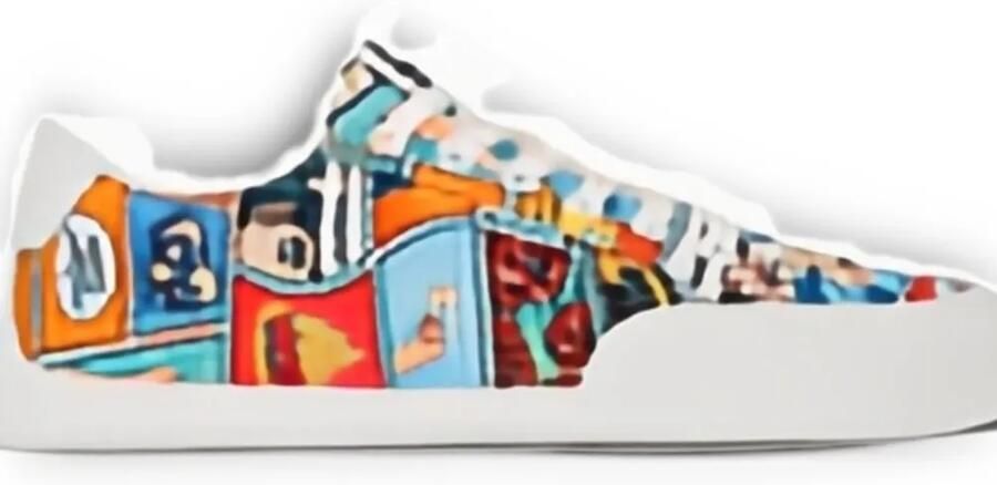 Be Lenka Rebound comic-print sneakers Wit - Foto 4