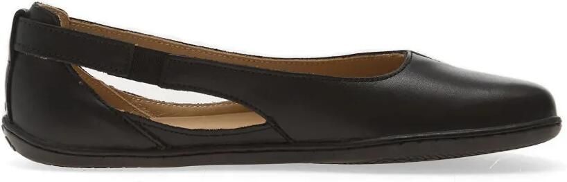Be Lenka Slip-on ballerina's met uitgesneden details Zwart