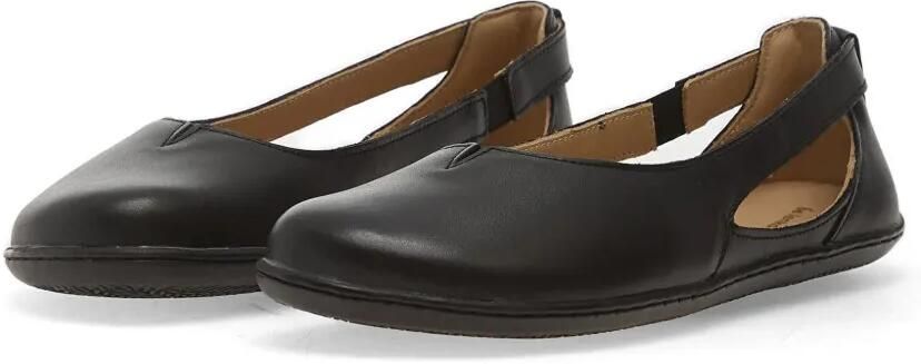 Be Lenka Slip-on ballerina's met uitgesneden details Zwart - Foto 3