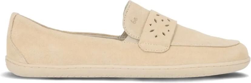 Be Lenka Suède loafers met uitgesneden details Beige
