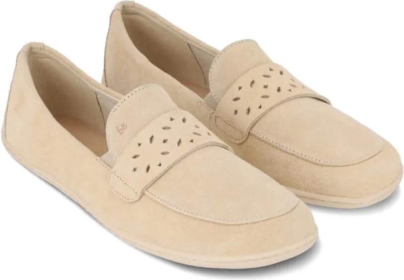Be Lenka Suède loafers met uitgesneden details Beige - Foto 4