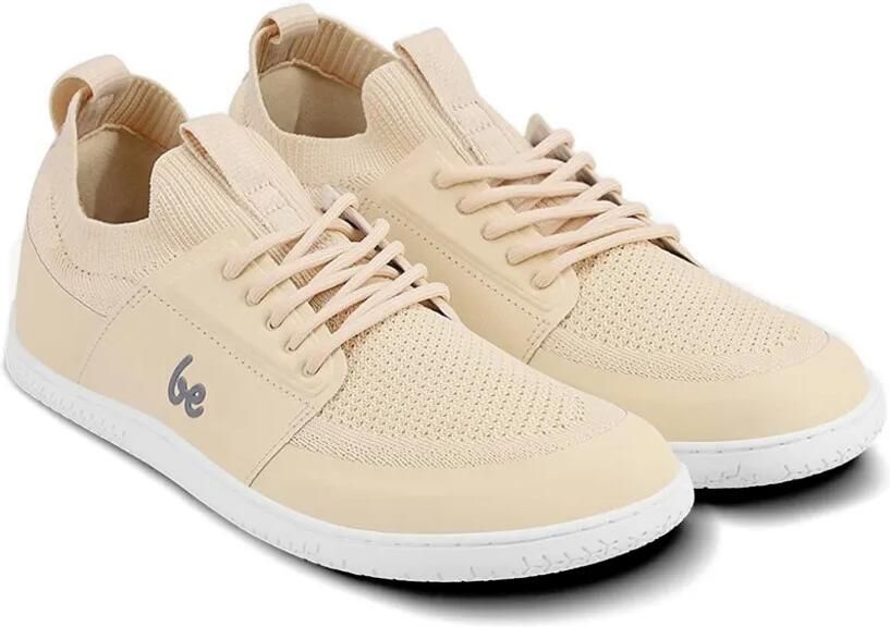 Be Lenka Swift sneakers met mesh vlak en bloe print Beige - Foto 4