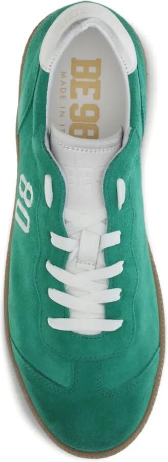 BE980 Harvard 1 sneakers met logopatch Groen - Foto 3