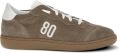 BE980 Harvard 1 suède sneakers met geborduurd logo Bruin - Bruin