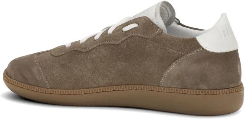 BE980 Harvard 1 suède sneakers met geborduurd logo Bruin - Foto 3