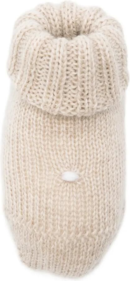 Bébé di Almy knitted slippers Beige - Foto 2