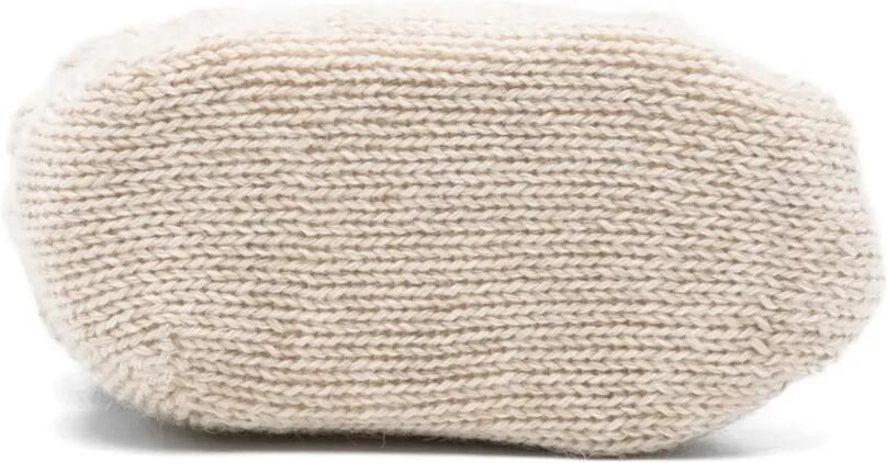 Bébé di Almy knitted slippers Beige - Foto 3