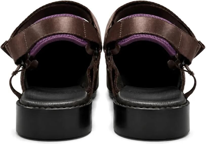 Bed J.W. Ford Leren sandalen Bruin - Foto 3