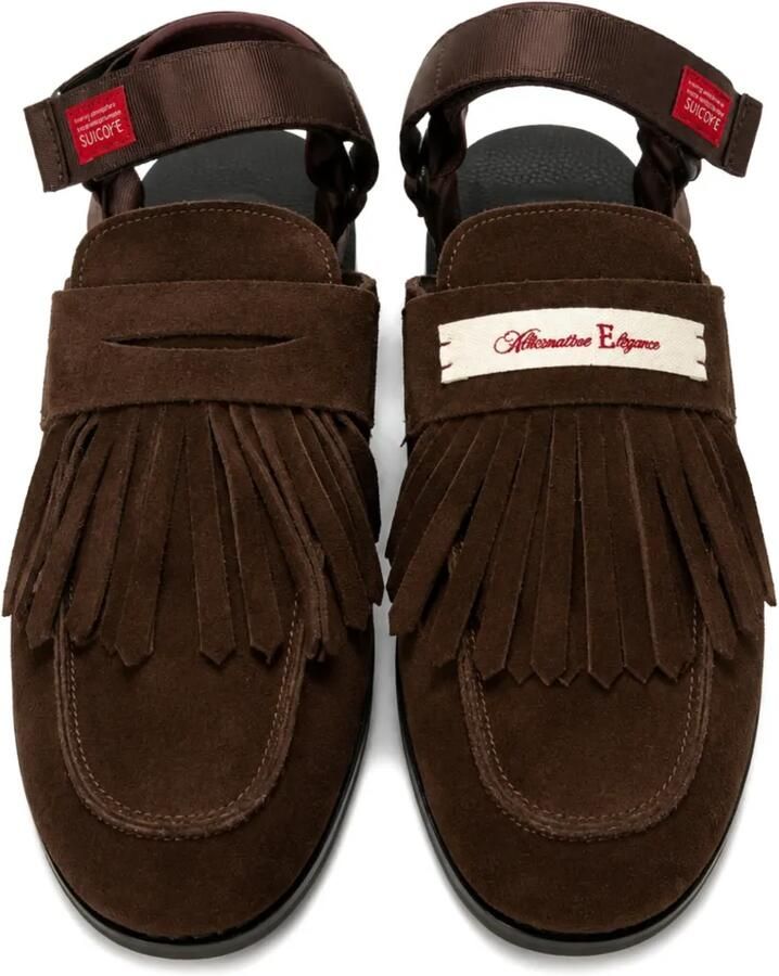 Bed J.W. Ford Leren sandalen Bruin - Foto 2