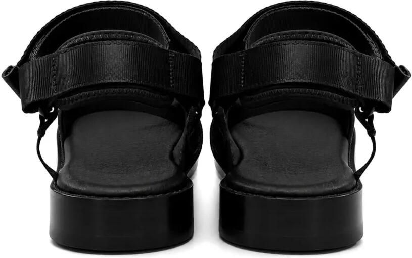 Bed J.W. Ford Suède sandalen Zwart - Foto 4