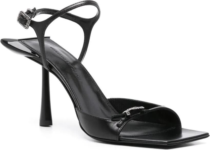Benedetta Bruzziches Sandalen met gesp Zwart - Foto 3