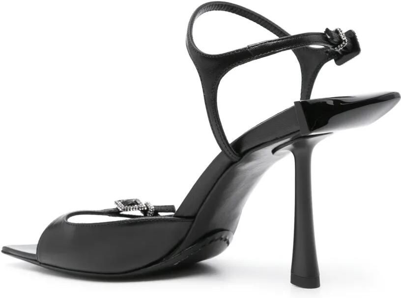 Benedetta Bruzziches Sandalen met gesp Zwart - Foto 2