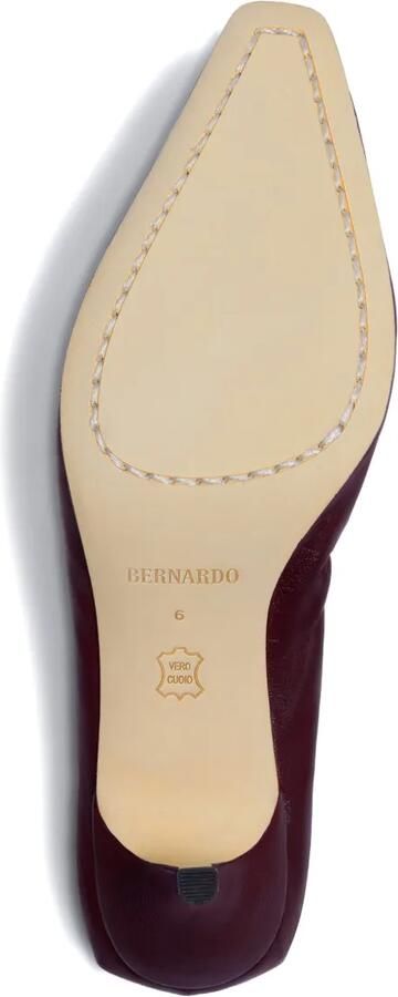Bernardo 1946 57 mm Manu pumps met puntige neus Paars - Foto 4