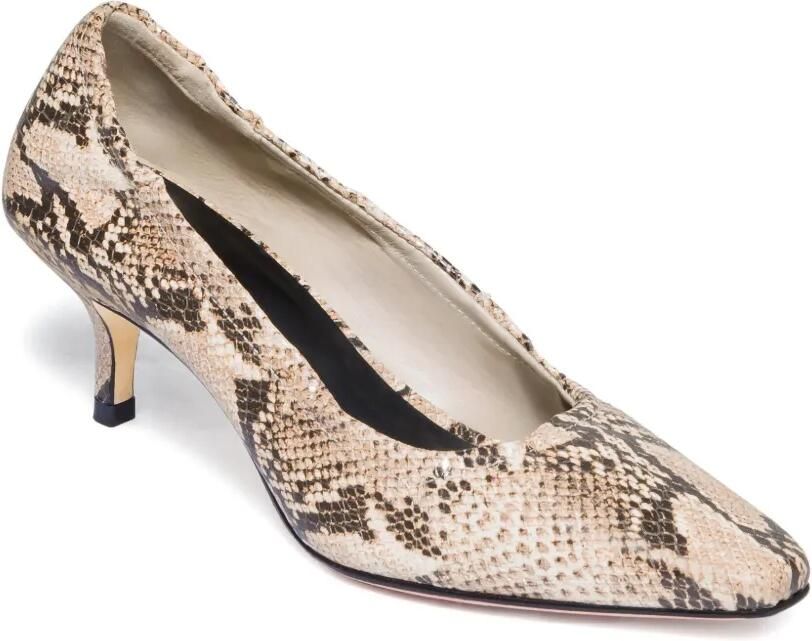 Bernardo 1946 57 mm Manu pumps met slangen-effect Beige - Foto 3