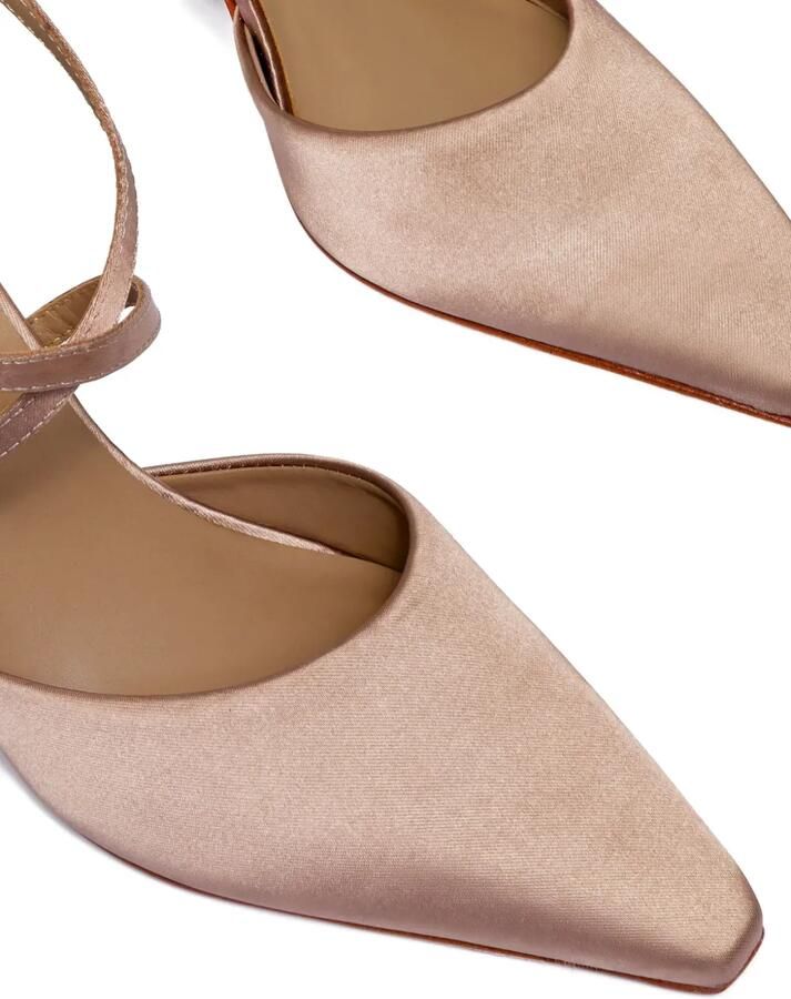 Bernardo 1946 80 mm Yazmin pumps met hak Roze - Foto 2