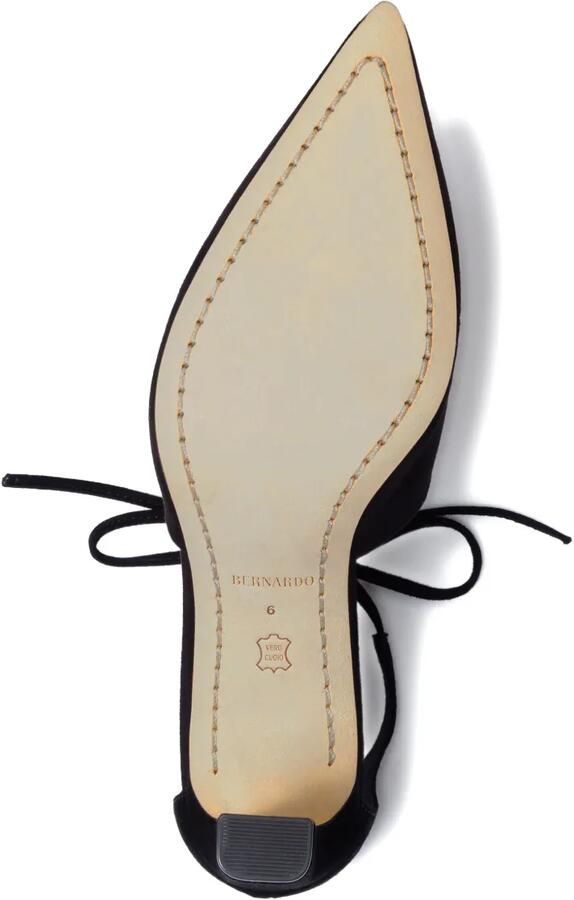 Bernardo 1946 82 mm Siena pumps met puntige neus Zwart - Foto 4