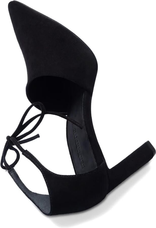 Bernardo 1946 82 mm Siena pumps met puntige neus Zwart - Foto 3