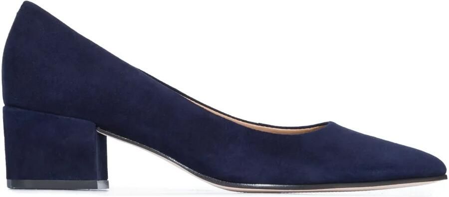 Bernardo 40 mm Millie pumps met puntige neus Blauw