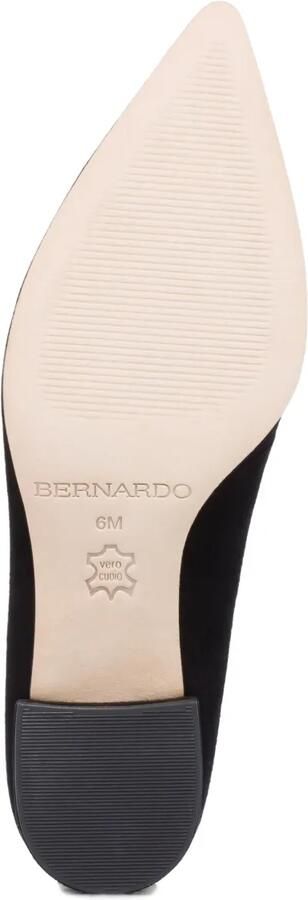 Bernardo 45 mm Millie pumps met blokhak en puntige neus Zwart - Foto 4