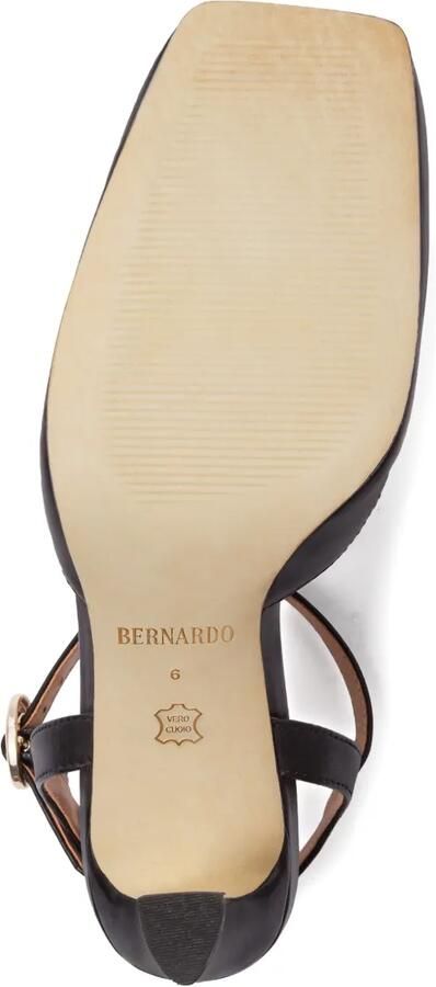Bernardo 80 mm Gama pumps met enkelbandje Zwart - Foto 4