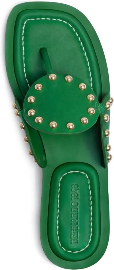 Bernardo Agartha sandalen met studs Groen - Foto 3