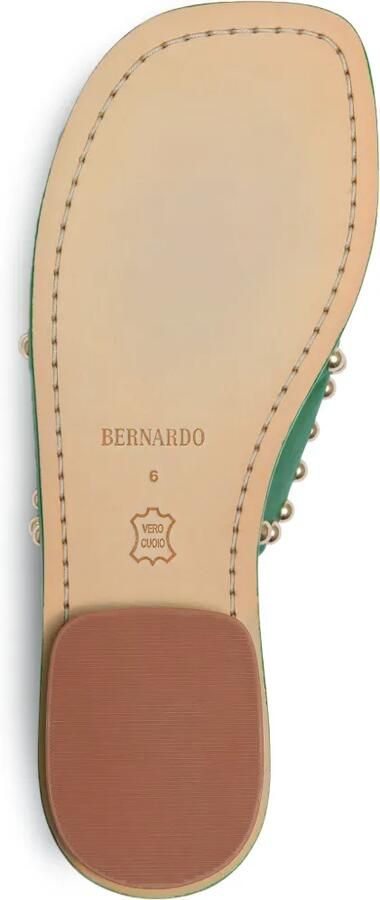 Bernardo Agartha sandalen met studs Groen - Foto 4