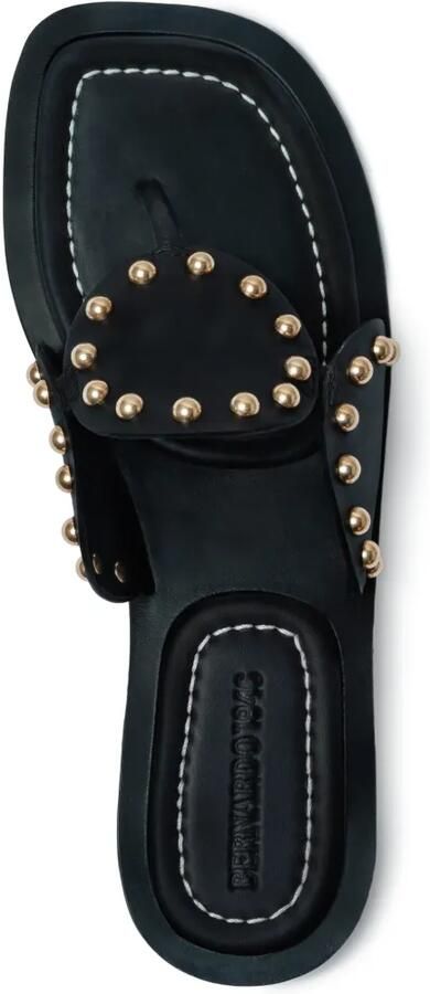Bernardo Agartha sandalen met studs Zwart - Foto 4
