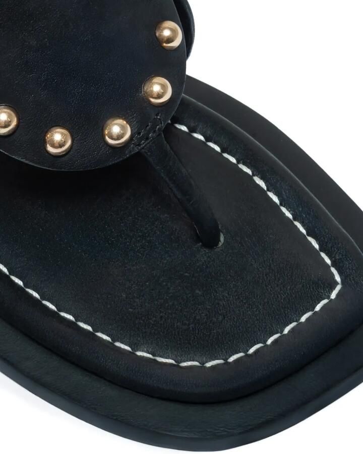 Bernardo Agartha sandalen met studs Zwart - Foto 2