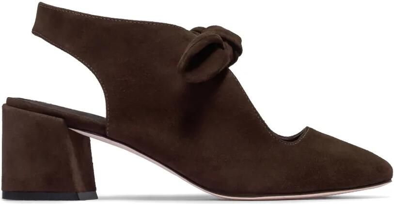 Bernardo Angelina pumps met strikdetail Bruin