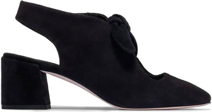 Bernardo Angelina slingback pumps met strikdetail Zwart