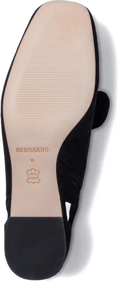 Bernardo Angelina slingback pumps met strikdetail Zwart - Foto 5