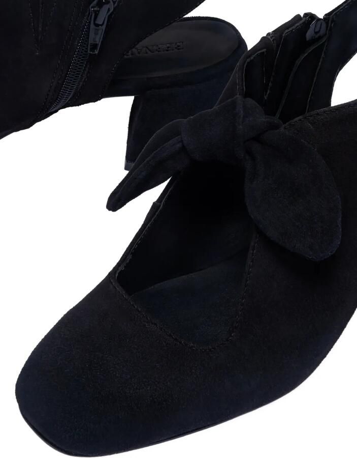 Bernardo Angelina slingback pumps met strikdetail Zwart - Foto 2