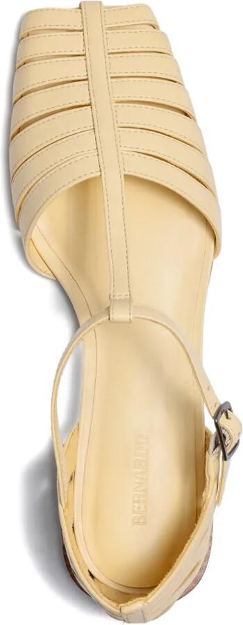 Bernardo Brighton pumps met T-bandje Beige - Foto 5