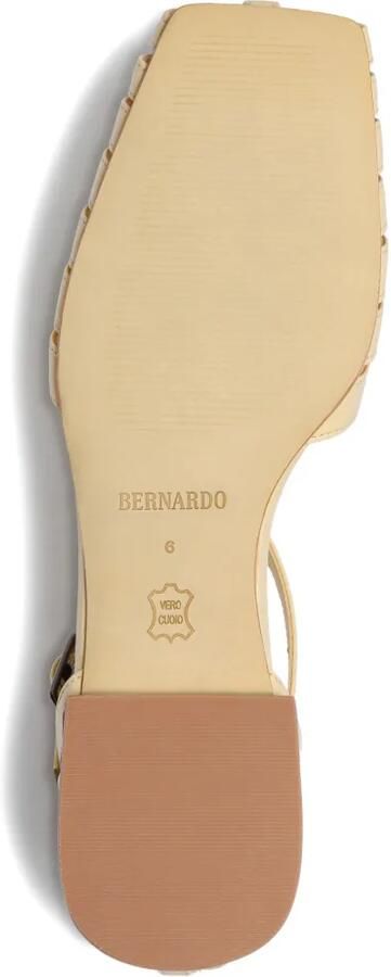 Bernardo Brighton pumps met T-bandje Beige - Foto 4