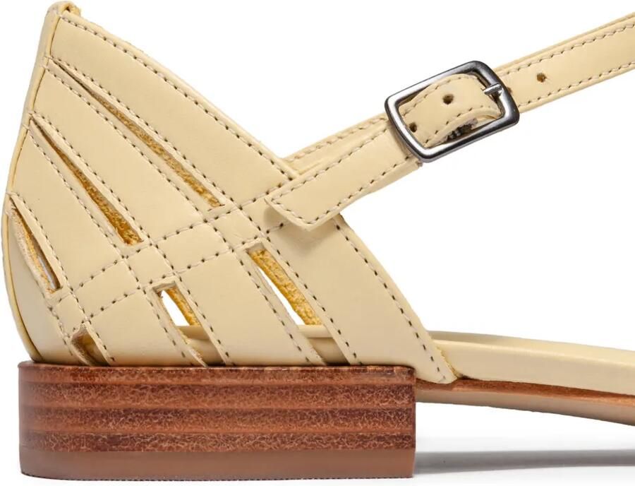 Bernardo Brighton pumps met T-bandje Beige - Foto 2