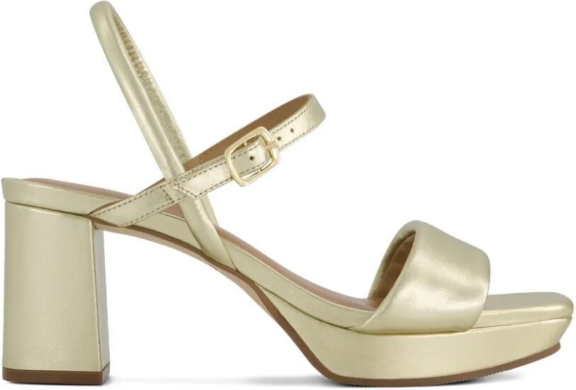 Bernardo Canto leren sandalen Goud