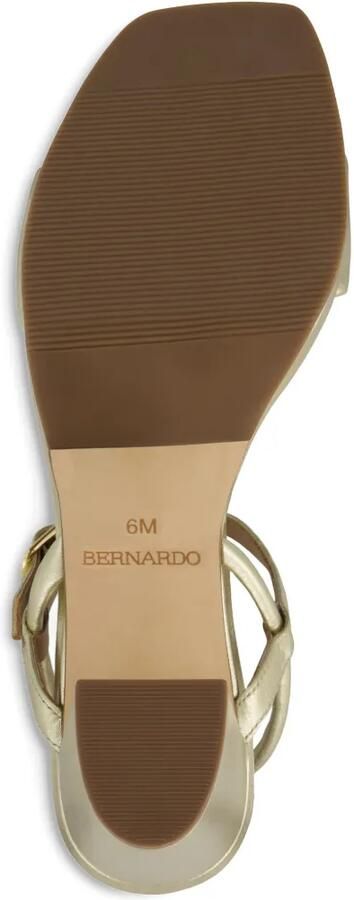 Bernardo Canto leren sandalen Goud - Foto 5