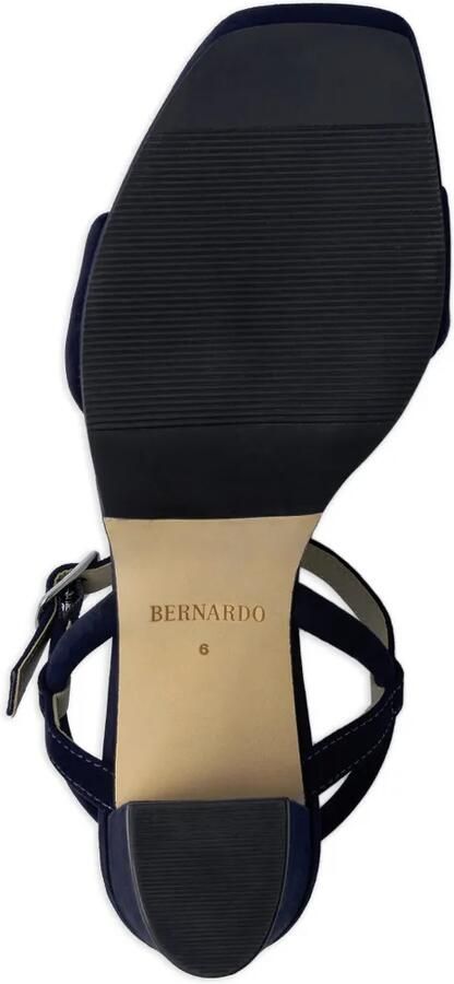 Bernardo Canto sandalen met vierkante neus Blauw - Foto 4