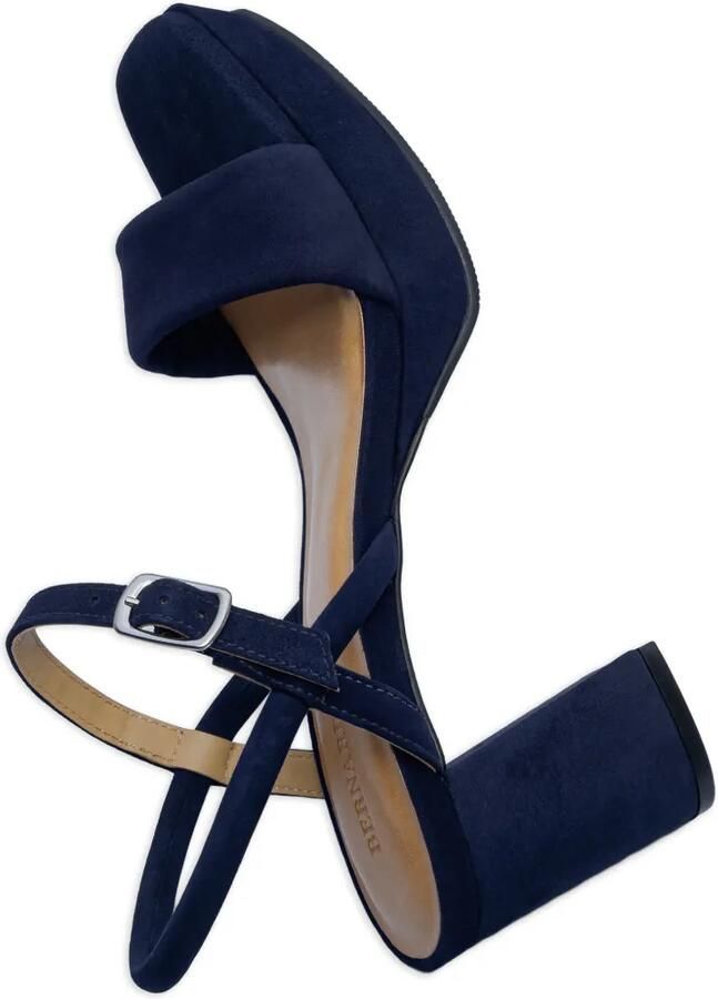 Bernardo Canto sandalen met vierkante neus Blauw - Foto 2